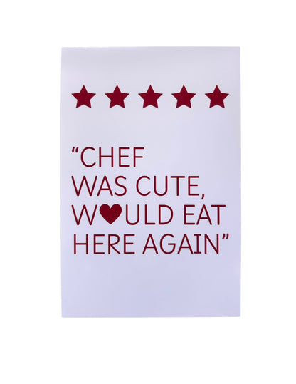 Ilustración Chef Was Cute