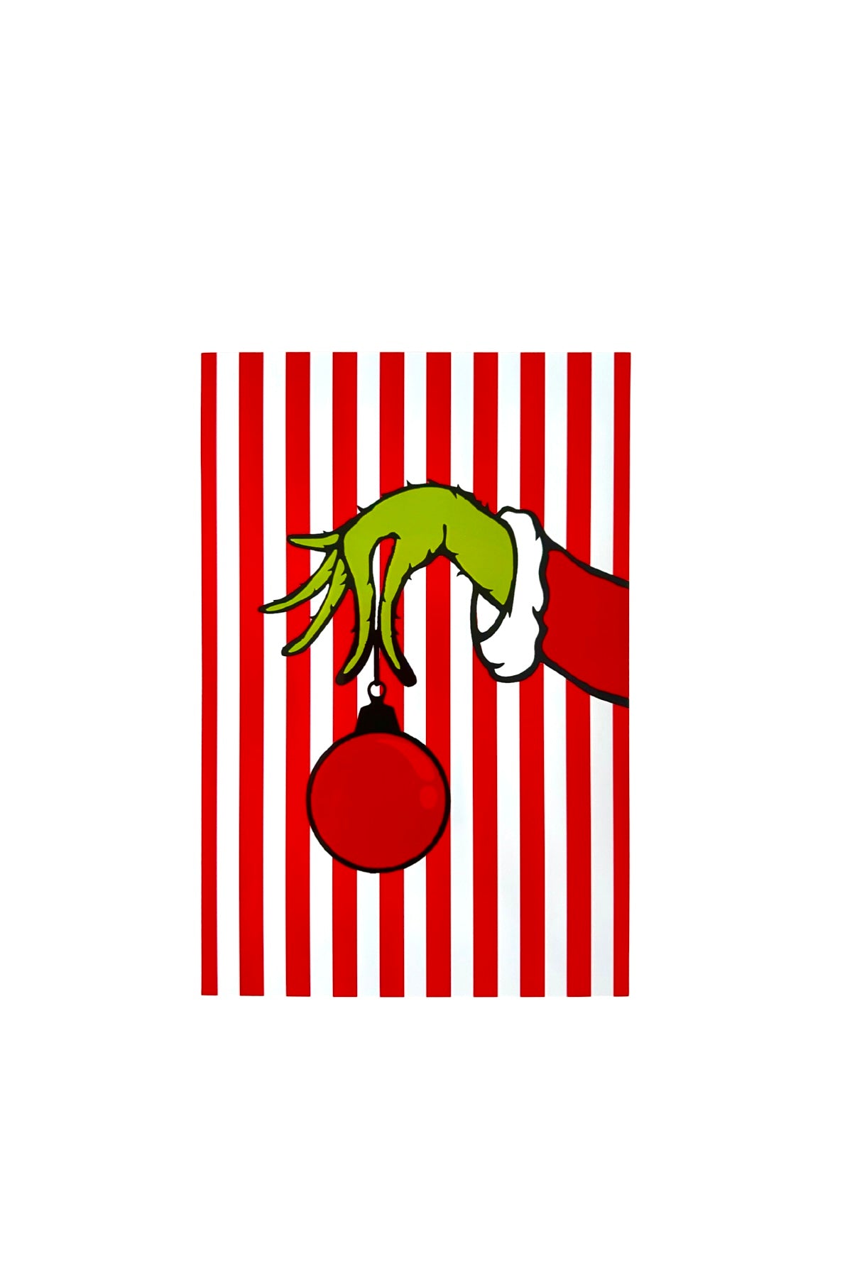 Ilustración Grinch + Bola Navideña