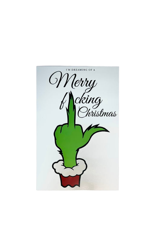 Ilustración Merry Fvcking Christmas