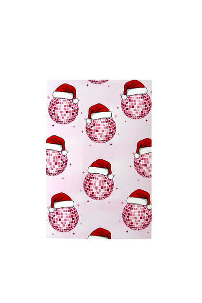 Ilustración Bola de Discoteca Navideña